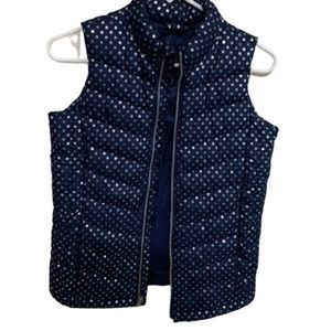 GAP Kids Dark Blue Puffer Vest Size XXL Girl